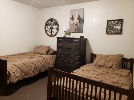 2br updated private entrance upstairs