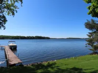 Ideal Summer Getaway! Two-story lake home on Rush Lake near Rush City/Cambridge
