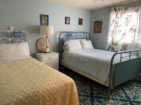 Oceanfront property with spectacular views of Acadia Park and cruise ships.