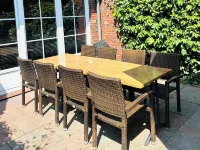 First class house close to the beach, fenced garden 8 adults + children