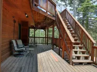 Mountain Cabin with Multi-level Decks, Views, Hot Tub, Family Memories Made Here