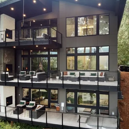 Brand new! Modern Lake Whatcom View home