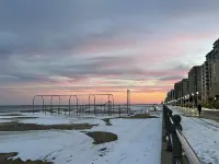 Virginia Beach, oceanfront, boardwalk, beach, fun, dolphins