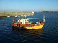 Warmth and comfortable house with a 180° view of the sea in Plouhinec.