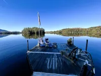 Camp Bear Claw, private home on the shores of Oseetah Lake.