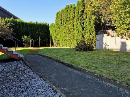 Ferienwohnung Sonnenhang im Boho-stil mit Balkon