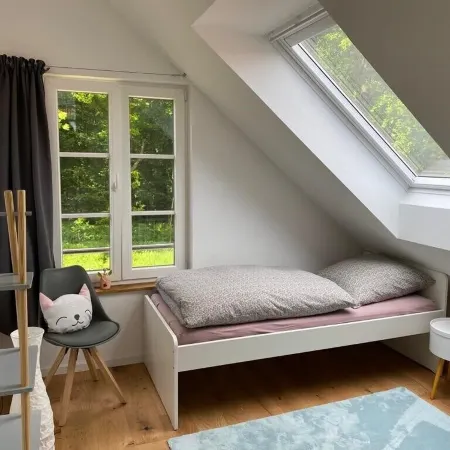 New charming half-timbered house by the lake in the idyllic Münsterland region