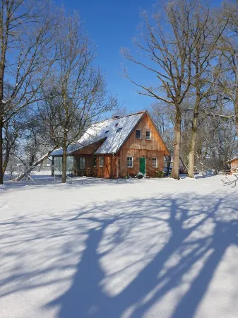 New holiday home on an old farm plot directly on the nature reserve