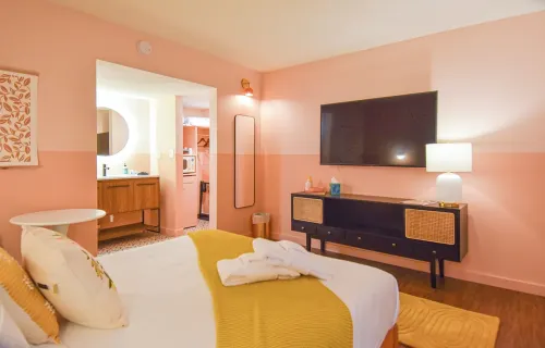 Mid-Century Themed Hotel Room in Fayetteville, AR - The Clementine on College #8 Hotels in Fayetteville