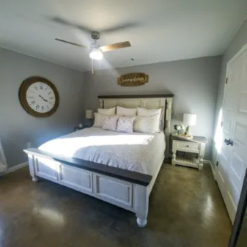 Pruett Place, In the middle of downtown w/parking.