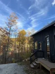 NEW! CAPER Treehouse: modern cabin-HOT TUB VIEWS!