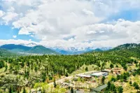 Vintage Cabin with Hot Tub, Convenient in-Town Location & Mountain Views!