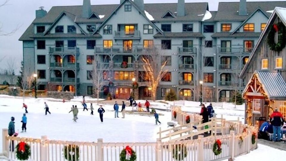 Spacious 4Br/4Bth Lodge With Ice Skating Pond, Heated Pool, 3 Min Walk To Ski