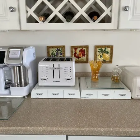 House is located on Lake Huron with a private beach