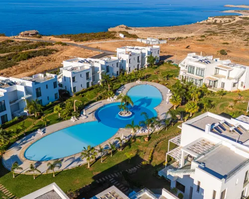C2-3 the Resort Apartment with Pool View Hotels in Akanthou