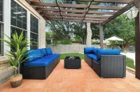 Spacious 5-bedroom house with private pool in a central San Antonio location.