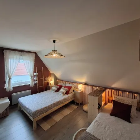 Gîte Alsace Maison Avec Jardin Proche Strasbourg Отели в г. Мюциг