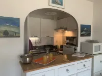 Absolute comfort in Sanary, l'appart de la mer, all on foot, air conditioning and garage