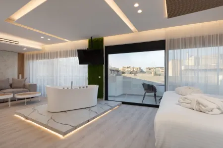 Incanto Boutique Suites - Mets Отели рядом со станцией Железнодорожная станция Монастираки