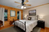 Tranquil Riverfront Escape with Cozy Fireplace - Rustic Mountain Haven