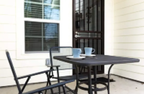 Shady Backyard and Relaxing Patio - Cozy Retreat