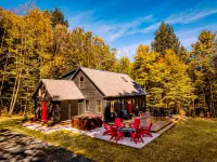 Hot Tub and Game Room Retreat - Charming Country Cabin