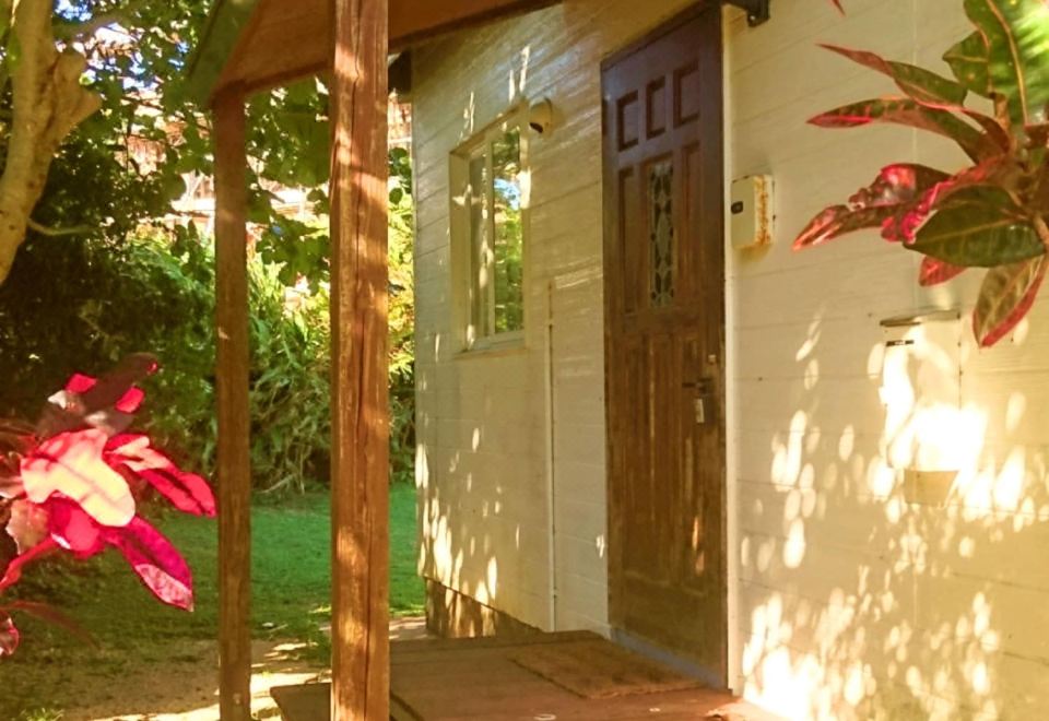 프라이빗 비치 하우스 모토부의 전용 발코니 사진