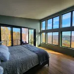 Modern 5 Bedroom Retreat w/ Mountain Views.  Sauna + Wood Fired Pizza Oven!
