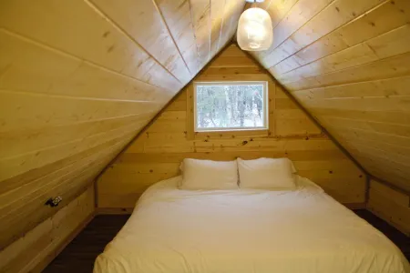 Petite Cabin With Ladder Loft