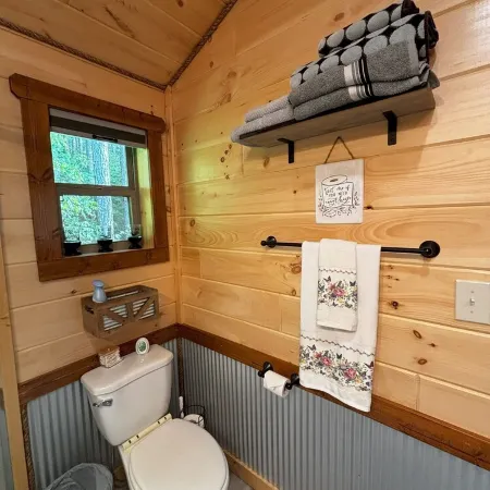 Falcons Nest cabin with AC and WiFi in enchanting Calhoun TN