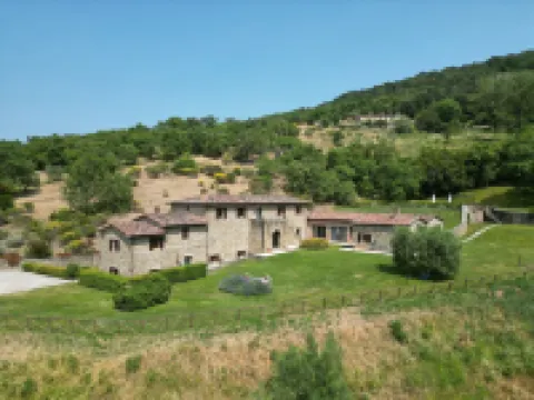 Luxury Cortona View Hilltop Villa