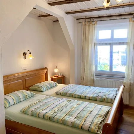 Villa Rosengarten - Holiday apartment with sea view in the old town of Sassnitz