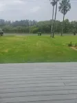 Lakeside House Tuncurry with deck overlooking the lake