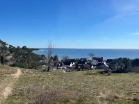 House Boddenkieker 2 Rügen Mönchgut, Terrace with Great Lake View, Göhren. Sellin Hotels in Monchgut