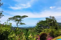 Outstanding ocean view, 4 bdr, jungle villa!