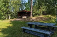 Holiday home in the woods included Rowing boat - lake with jetty Hotel a Vimmerby Municipality