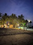 Caribbean style villa directly on the beach