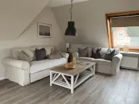 Bright apartment with unique roof terrace