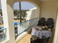 2 bed/2 bathroom apartment on the desirable Monte Dourado complex close to beach