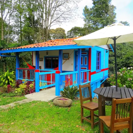 Cabañas y Flores