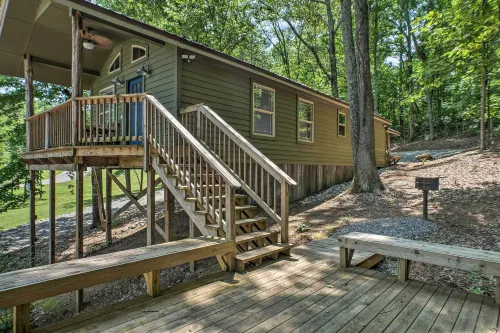 Guntersville Lake Cabin w/ 3 Fishing Ponds! - 3-Star