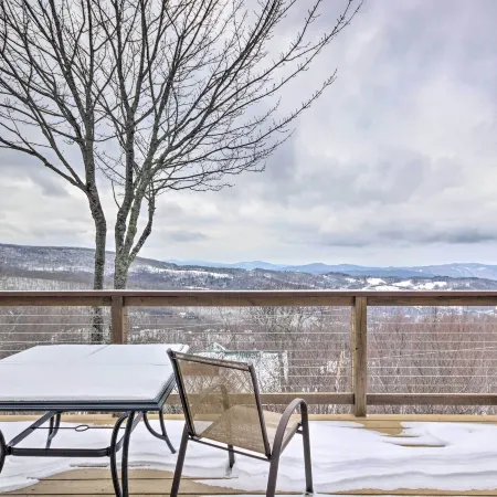 Family Home w/ Decks & Sunset Views in Beech Mtn!