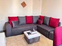 Cozy and Tastefully Furnished One Bedroom with Balcony with a City view and WIFI