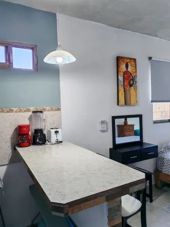 Fully equipped apartment in Puerto Progreso, 5 blocks from the beach.