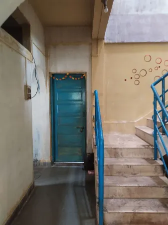 Beautiful mountain valley View in balcony