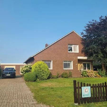 Robbenglück Tossens OG - 2 bedrooms, garden terrace, dog allowed