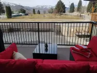 Lake View Condo across from the Public Park and Beach, Downtown Chelan!