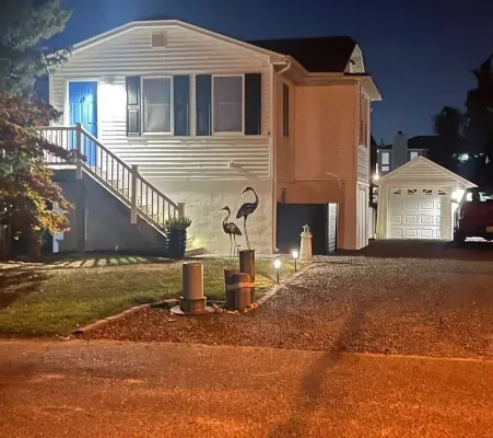 Coastal Getaway in Ocean Gate- 2 Min Walk to Beach & Boardwalk with Water Views!