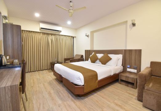 호텔 애틀랜틱에서 바라보는 주변 전망 또는 식당