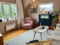 Two-bedroom apartment with loft オーレスンのホテル